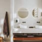 Image of Roca Ona: Wall Mounted Basin Mixer Tap