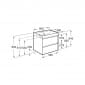 Image of Roca Ona: Unik Wall Mounted Vanity Unit with 2 Drawers & Basin (600mm)