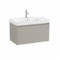 Image of Roca Ona: Unik Wall Hung Vanity Unit with 1 Drawer & Basin (800mm)