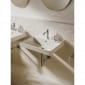 Image of Roca Ona: Wall-hung Basin (600mm)