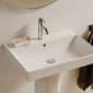 Image of Roca Ona: Wall-hung Basin (600mm)