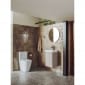 Image of Roca Ona: Rimless Close Coupled Toilet With Dual Outlet