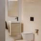 Image of Roca Ona: Compact Wall-Hung Rimless Toilet Pan