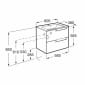 Image of Roca Aleyda: Unik Compact Wall-hung Vanity Unit with Two Drawers and Basin (600mm)