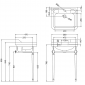 Image of Burlington Edwardian 560mm Basin