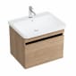 Image of Britton Dalston: Wall-hung Vanity Unit With 1 Drawer and Dalston Basin (600mm)