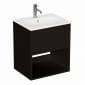 Image of Britton Hackney: Wall-hung Vanity Unit With Basin (500mm)