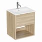 Image of Britton Hackney: Wall-hung Vanity Unit With Basin (500mm)