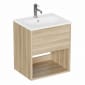 Image of Britton Hackney: Wall-hung Vanity Unit With Basin (500mm)