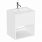 Image of Britton Hackney: Wall-hung Vanity Unit With Basin (500mm)