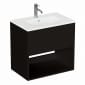 Image of Britton Hackney: Wall-hung Vanity Unit With Basin (600mm)