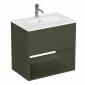 Image of Britton Hackney: Wall-hung Vanity Unit With Basin (600mm)