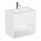 Image of Britton Hackney: Wall-hung Vanity Unit With Basin (600mm)
