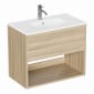 Image of Britton Hackney: Wall-hung Vanity Unit With Basin (700mm)