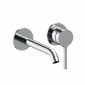 Image of Britton: Hoxton 2.0 Wall-mounted Basin Mixer Taps