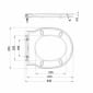 Image of Britton: Trim Soft-close WC Toilet Seat