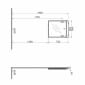 Image of Vitra: Sento Illuminated Wall-hung Bathroom Mirror in Light Oak