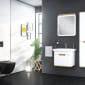 Image of Vitra: Sento Wall-hung Bathroom Vanity Unit with One Drawer and Basin