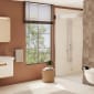 Image of Vitra: Sento Wall-hung Bathroom Vanity Unit with One Drawer and Basin