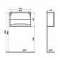 Image of Vitra: Sento Wall-hung Upper Storage Cabinet (1050mm)