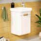 Image of Vitra: Sento Compact Washbasin Unit (50 cm)