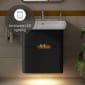 Image of Vitra: Sento Wall-hung Bathroom Vanity Unit with Two Drawers and Basin