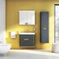 Image of Vitra: Sento Wall-hung Bathroom Vanity Unit with Two Drawers and Basin