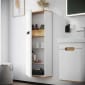 Image of Vitra: Sento Wall-hung Compact Tall Unit (50cm)
