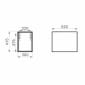 Image of VitrA: Frame Wall-hung Open Storage Unit (300mm)