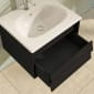 Image of VitrA: Frame Wall-hung Vanity Unit with One Drawer (600mm)