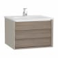Image of VitrA: Frame Wall-hung Vanity Unit with One Drawer (600mm)
