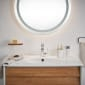 Image of VitrA: Frame Wall-hung Washbasin Unit with Two Drawers (800mm)