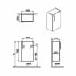 Image of VitrA: Root Flat Wall-hung Lower Cabinet Unit 400mm