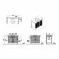 Image of VitrA: Liquid Floor-Standing Washbasin Unit with Basin & Metal Mesh Doors - 1000mm