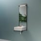 Image of VitrA: Equal Wall-mounted Illuminated Flat Bathroom Mirror
