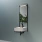 Image of VitrA: Equal Wall-mounted Illuminated Flat Bathroom Mirror