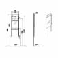 Image of VitrA: Equal Wall-mounted Illuminated Flat Bathroom Mirror