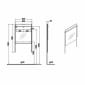 Image of VitrA: Equal Wall-mounted Illuminated Flat Bathroom Mirror