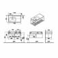 Image of VitrA: Equal Floor-standing Washbasin Unit with Asymmetrical Washbasin and Shelf (100cm)