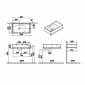 Image of VitrA: Equal Wall-hung Washbasin Unit with Towel Holder