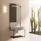Image of VitrA: Equal Wall-hung Washbasin Unit with Frame
