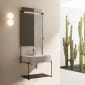 Image of VitrA: Equal Wall-hung Washbasin Unit with Frame