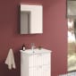 Image of VitrA: Root Groove Wall-hung Vanity Unit With Two Drawers and Basin (600mm)