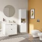 Image of VitrA: Root Groove Wall-hung Cabinet Unit with Laundry Basket (400mm)