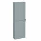 Image of VitrA: Root Groove Wall-hung Left-handed Tall Cabinet Unit with Two Doors (550mm)