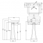 Image of Burlington Edwardian 610mm Basin