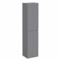 Image of VitrA: Root Groove Wall-hung Tall Cabinet Unit with Two Doors (420mm)