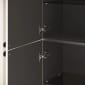 Image of VitrA: Root Groove Wall-hung Tall Cabinet Unit with Two Doors (420mm)