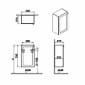 Image of VitrA: Root Classic Wall-hung Compact Lower Cabinet Unit (400mm)