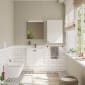 Image of VitrA: Root Classic Wall-hung Compact Upper Cabinet Unit (550mm)